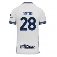 Camisa de time de futebol Inter Milan Benjamin Pavard #28 Replicas 2º Equipamento 2024-25 Manga Curta